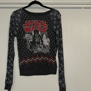 Gently worn Star Wars Christmas sweater
